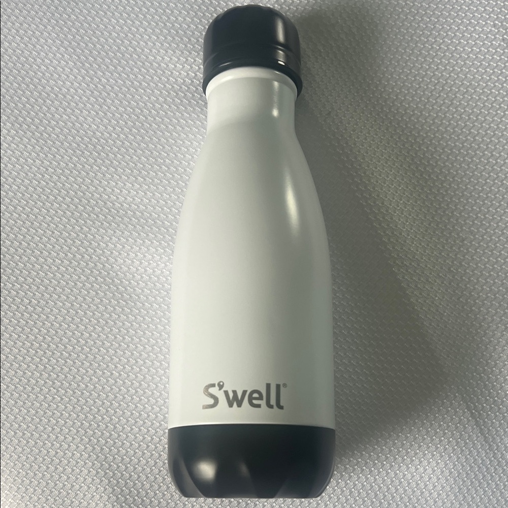 S'well Black and White Insulated Bottle 9 oz